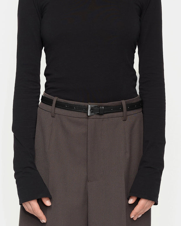 Pasek Z Klamrą Bold 145cm Black