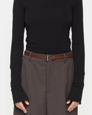 Pasek Z Klamrą Bold 145cm Brown