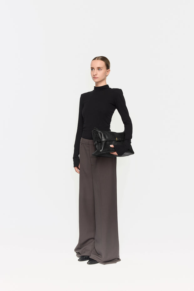 Briosche Midi Black Lizard