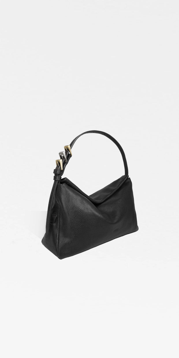 Briosche Midi Black Lizard