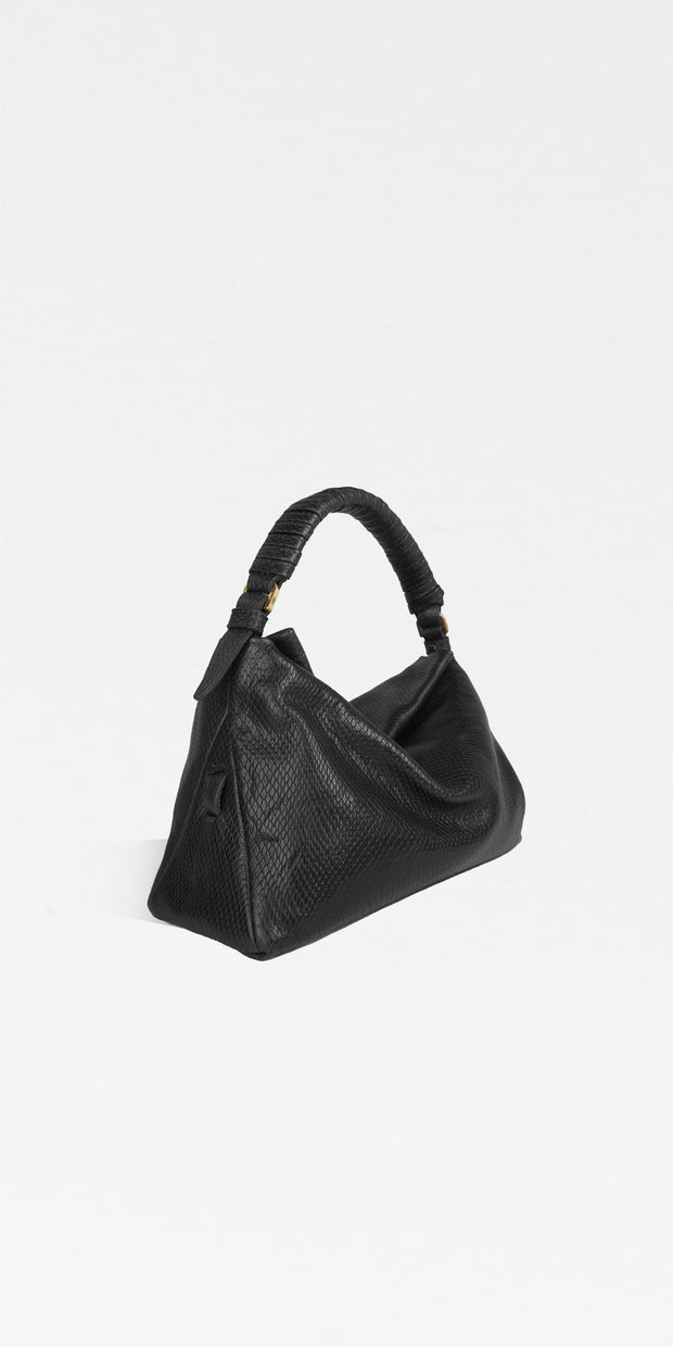 Briosche Midi Black Lizard