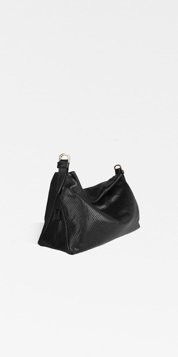 Briosche Midi Black Lizard