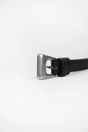 Pasek Z Klamrą Bold 145cm Black Nappa