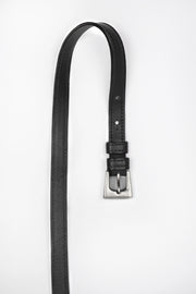 Pasek Z Klamrą Bold 145cm Black Nappa