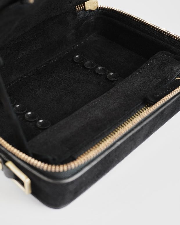 Phone Purse Black Lizard