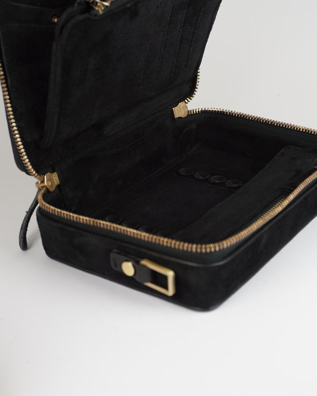 Phone Purse Black Lizard