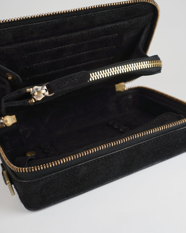 Phone Purse Black Lizard
