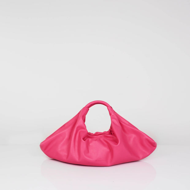 Dumpling Pouch Fuchsia Nappa