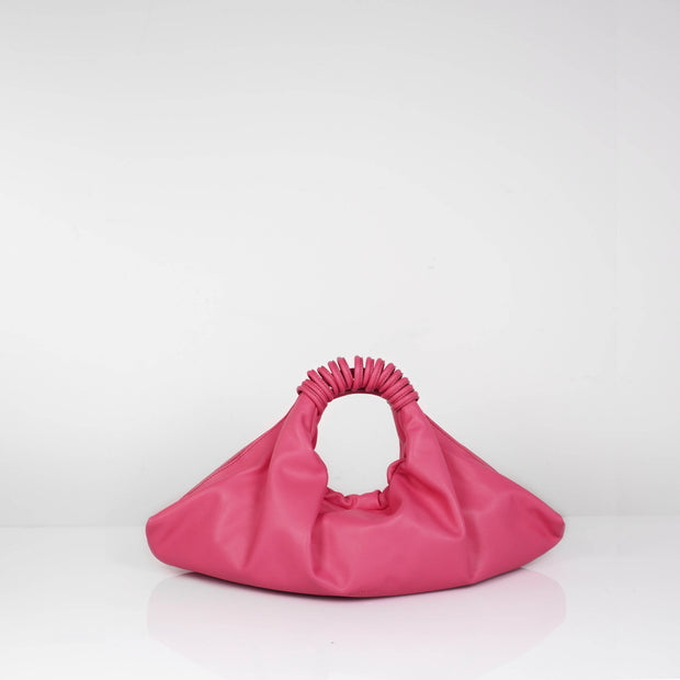 Dumpling Pouch Fuchsia Nappa