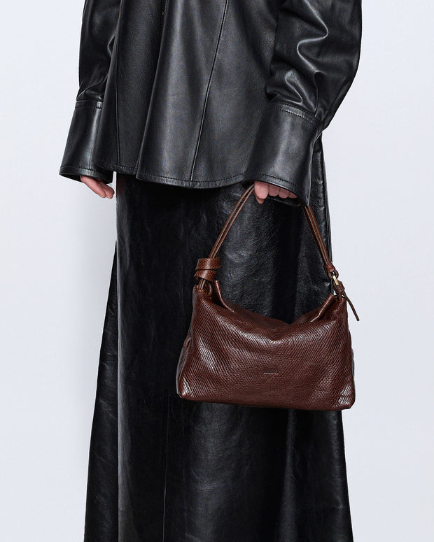 Wąski Pasek Brown Lizard