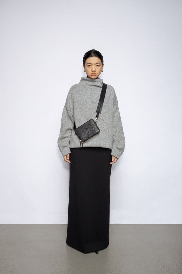 Phone Purse Black Lizard