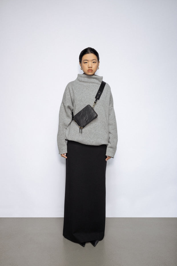 Phone Purse Black Lizard