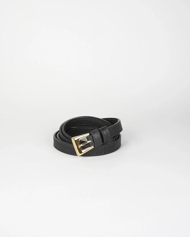 Pasek Z Klamrą Bold 145cm Black Lizard