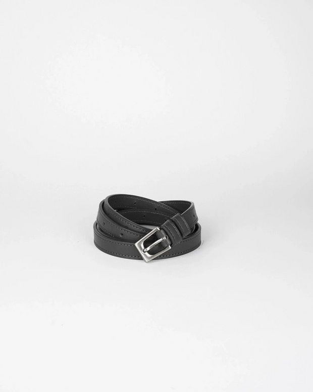 Pasek Z Klamrą Slim 117cm Black