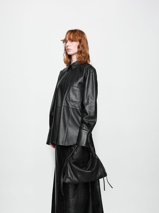 Briosche Midi Black Lizard