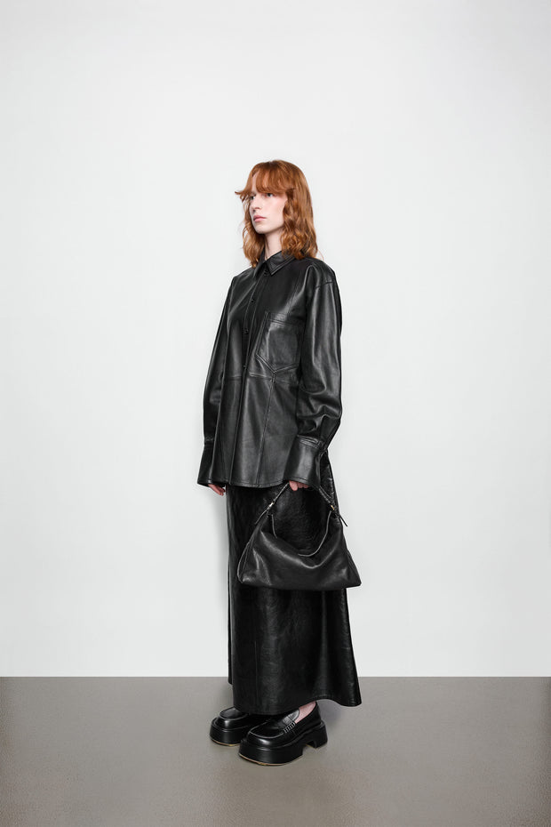 Briosche Midi Black Lizard