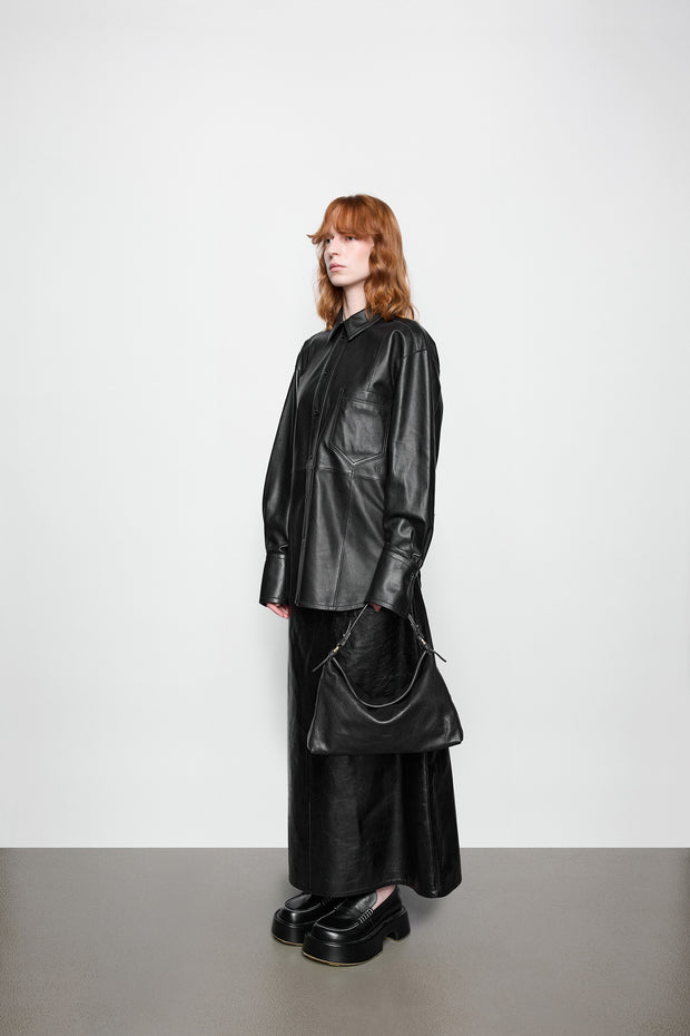 Briosche Midi Black Lizard