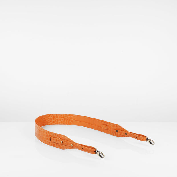 Regulowany Szeroki Pasek Na Ramię Orange Croc