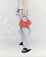 Hobo Bag Mini Fuchsia Boa